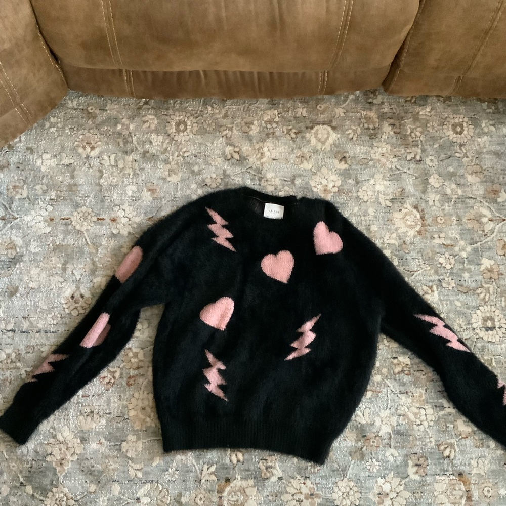 Fuzzy Valentine’s Day sweatshirt!